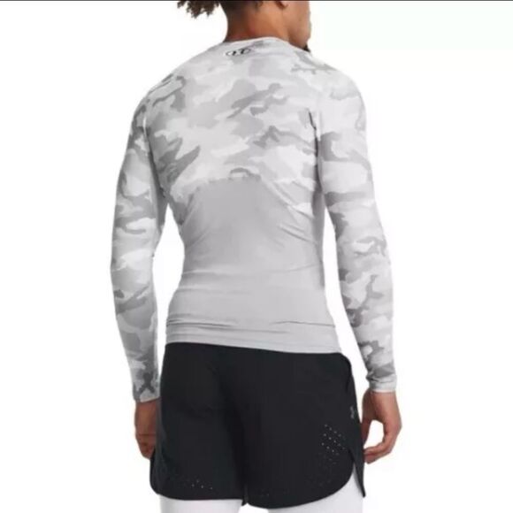 Under Armour UA Coldgear Infared Camo Compression L/S Shirt - Picture 4 of 9